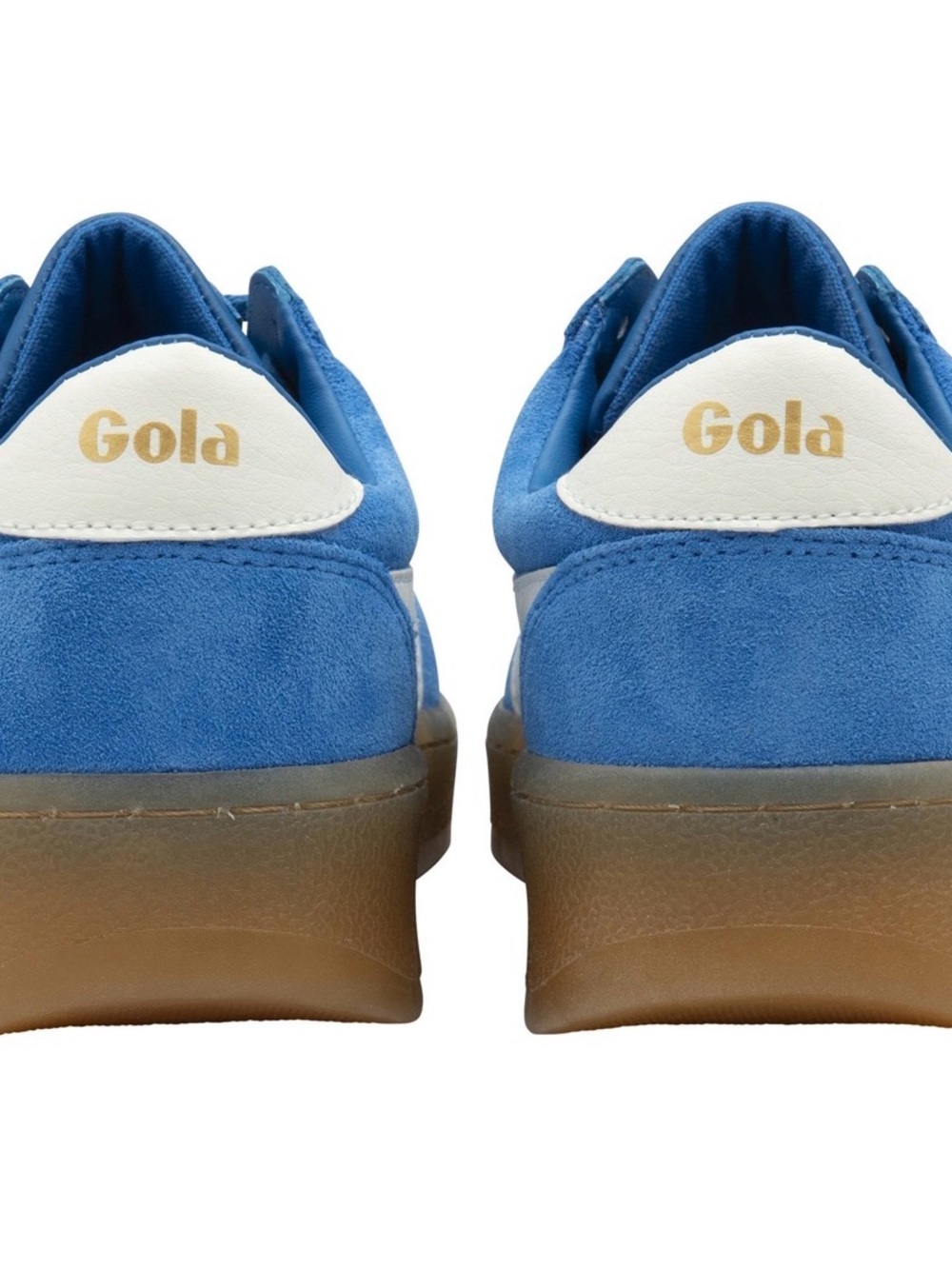 New in Box Gola Classics Women's Grandslam Suede Sneakers
Pacific/Off White/Gum - Picture 4 of 5